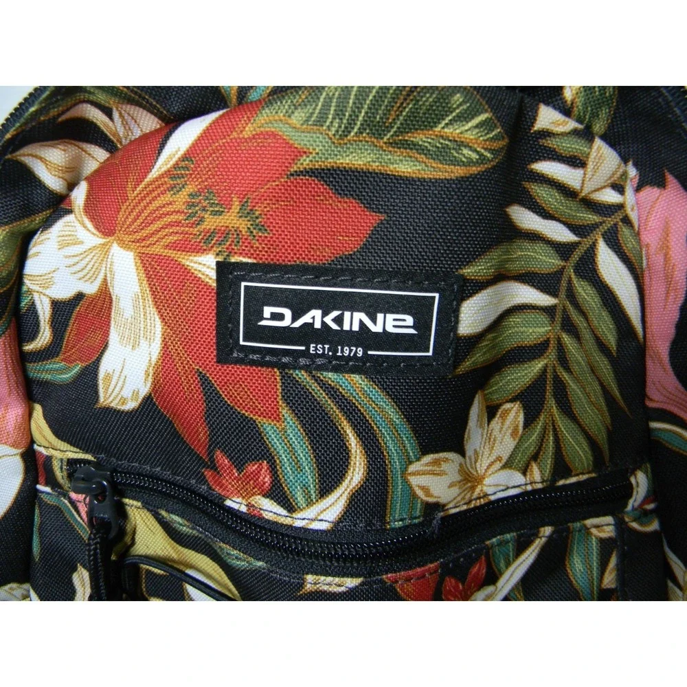 Dakine Detention Mini Sling 8L Backpack Floral Tropical Black Unisex OS